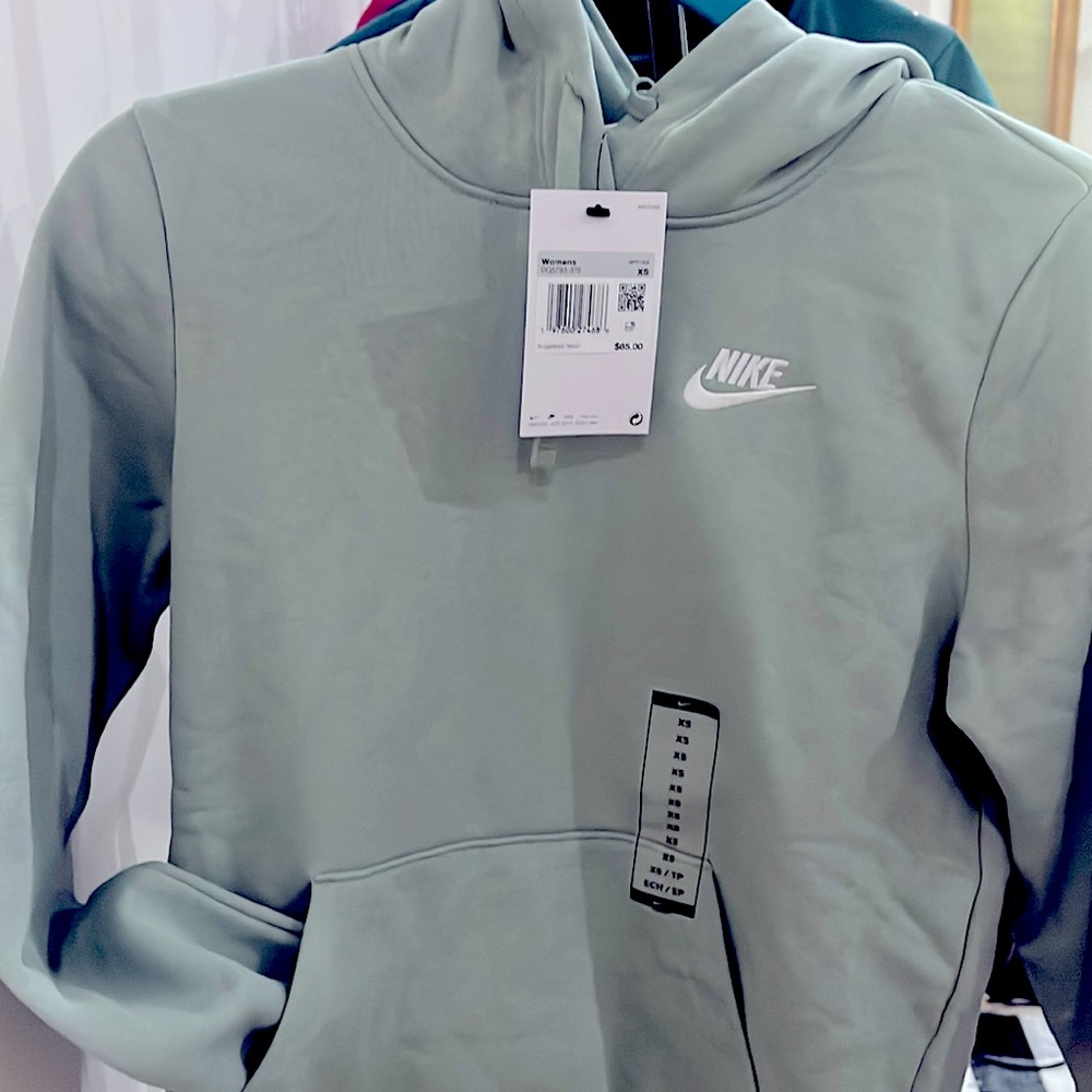 NIKE women’s hoodie - BMWT Sage XS
